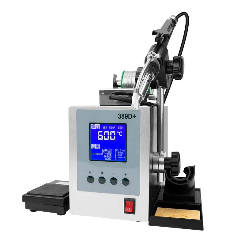 

Digital Display Constant Temperature Solder Rework Station Automatic Soldering Machine Tin Feeder 250/300W