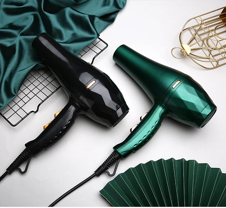 TINSOL Professioneller Haartrockner, leistungsstarker Haartrockner mit negativen Ionen, Heiß- und Kaltfunktion, extrem leise, für Styling im Haushalt und im Salon. – Detail 15