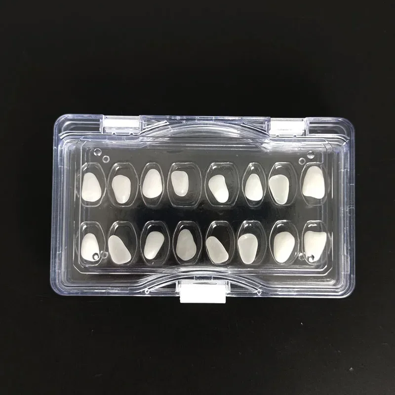 

20Pcs Dental Membrane Tooth Box Transparent Denture Crown Storage Case Clear Plastic Membrane Boxes With Film