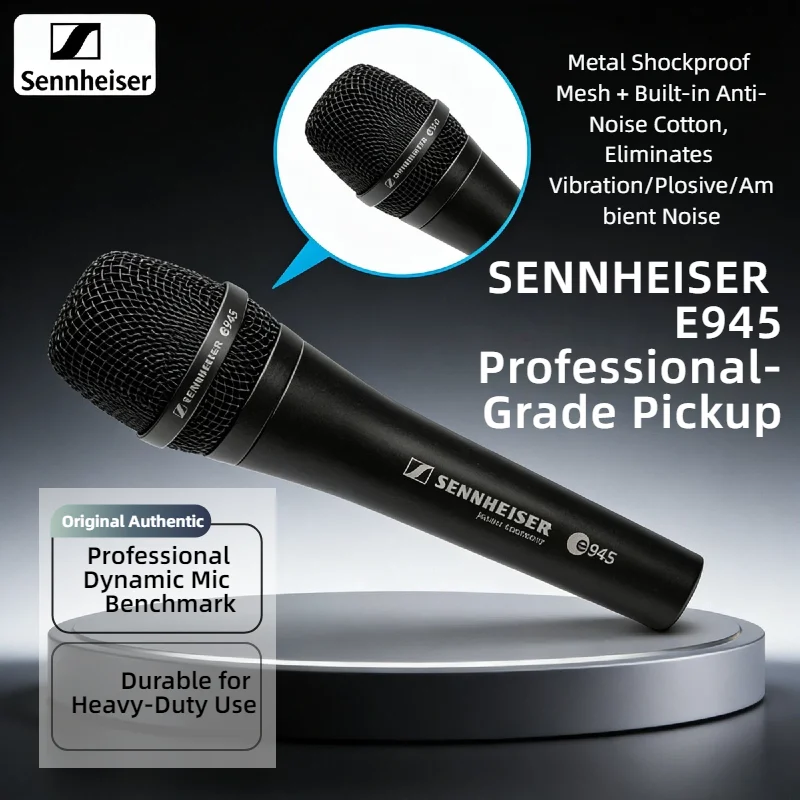 Sennheiser E945 Dynamic Supercardioid Vocal Microphone Profe