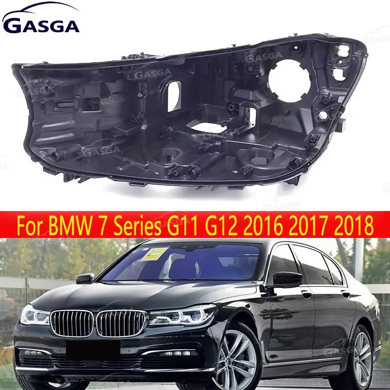 

Car Accessories For BMW 7 Series G11 G12 2016 2017 2018 Headlight Base Cover Headlamp Rear Shell Lampshade Bottom Shell