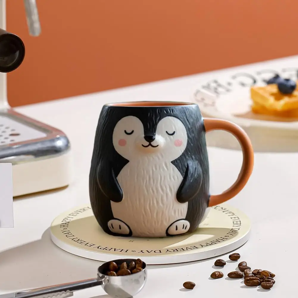 

Shaped Ceramic Mug Unique Shape Resin Mug Set Elephant Sheep Owl Cat Dog Styling Hot Drink Cups Home Decor Gift Idea for Lovers