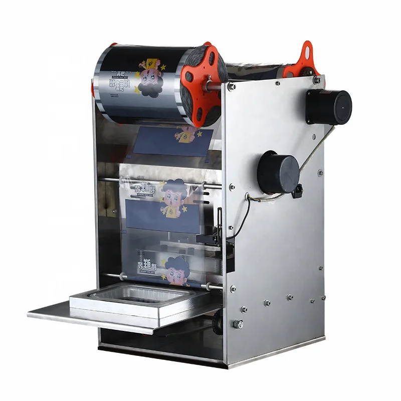 

Автоматическая машина для запечатывания упаковки пластиковых пищевых лотков