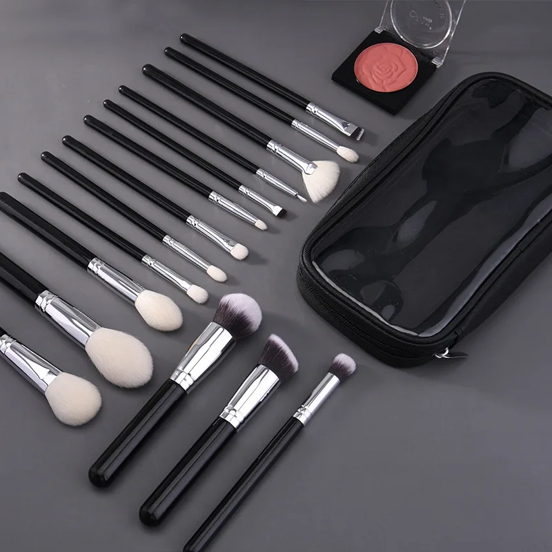 Anmei 15 animal hair makeup brush set