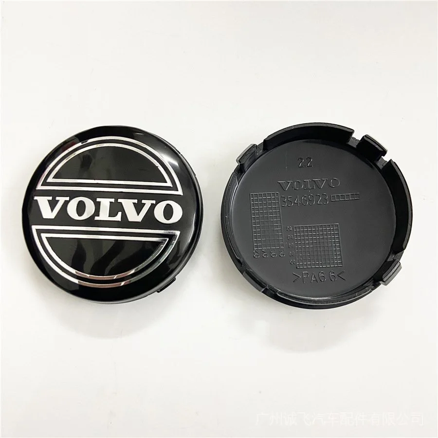 2024 nuovo 4 pezzi Volvo Wheel Cover Label Car Logo ABS plastica 62mm pneumatico ricambi Auto per V70 S40 XC90 S60 S60L S70 S80 XC60 V40 V50