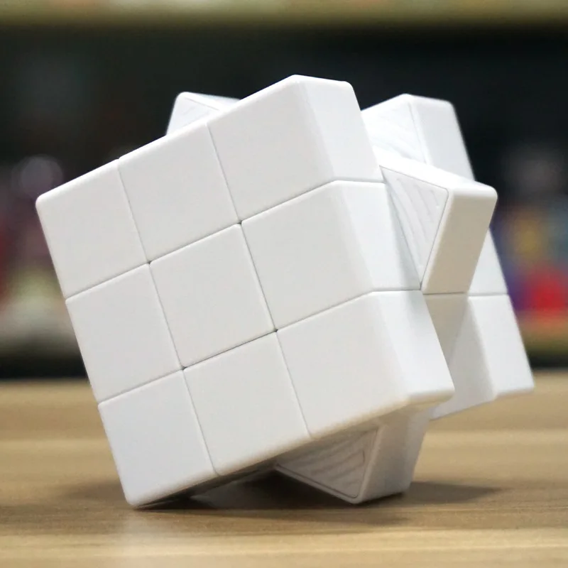 3x3x3 Magic Cube White Puzzle Professional Speed Cubos Educational Toys for Students Learning Fidget Toys