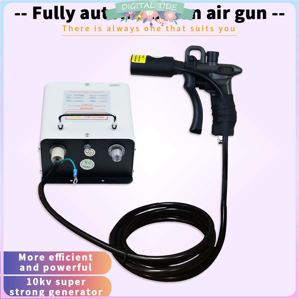 10KV Electrostatic Ion Blower Industrial Ionizing Air Gun Ion Wind Snake Machine Ion Generator Electrostatic Eliminator ZJ-302D