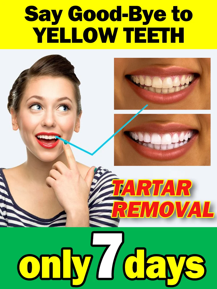

5 Day Teeth Whitening Powder Remove Plaque Stains Toothpaste Deep Cleaning Fresh Breath Oral Hygiene Dentally Tools Teeth Care