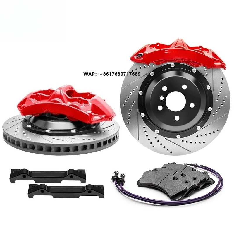 

High Performance Racing Car Brake Kit Front 6 Big Pistons Caliper with 355*32mm 378*32mm 405*34mm Disc Size for