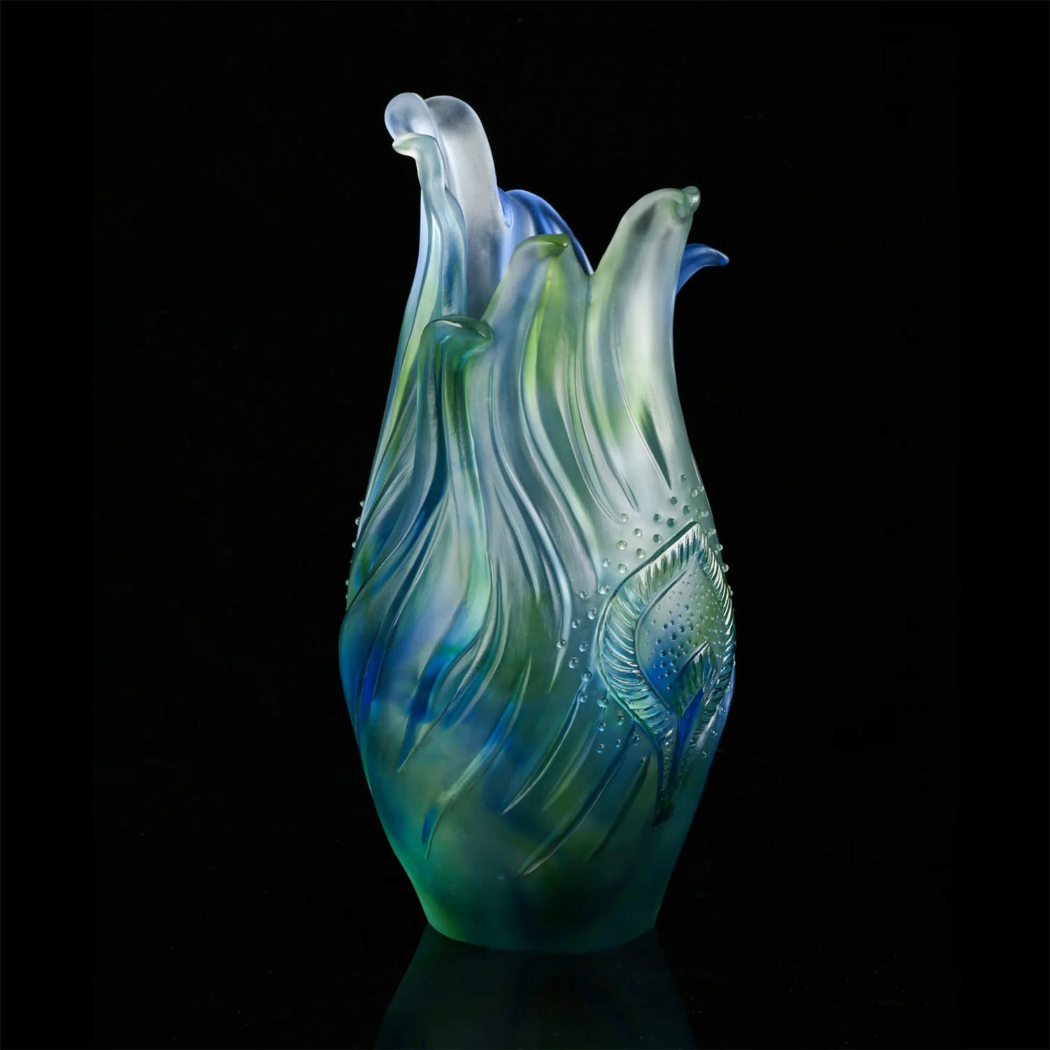 %W# Ready to Ship Unique Crystal Flower Vase Living Room Glass Vase