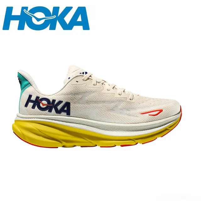 

Hoka One One Clifton 9 Original Running Shoes Mens Women's Lightweight Cushioning Marathon Breathable Highway Trainer Sneakers