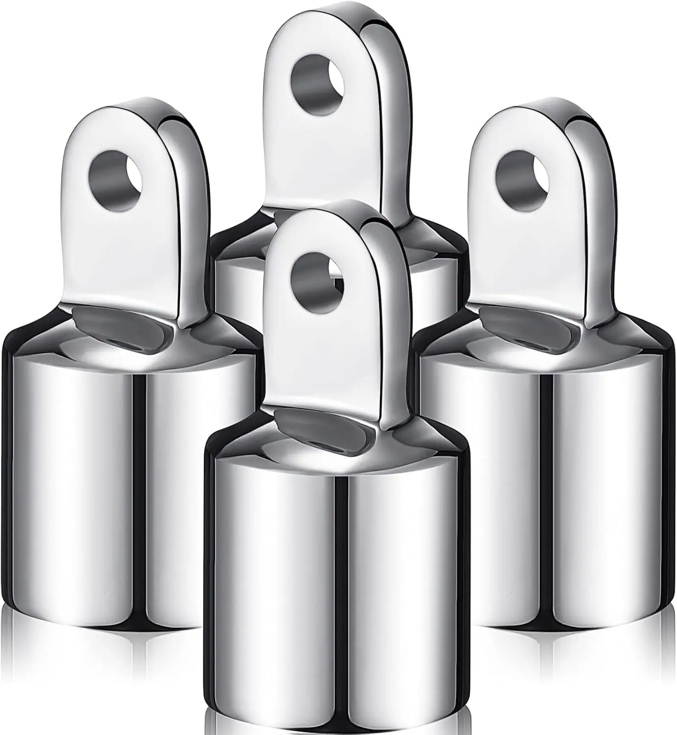 

Крышка-заглушка для круглой трубки диаметром 1 дюйм, из нержавеющей стали, с внешним ушком, для лодок, фитинг, морская фурнитура для лодок