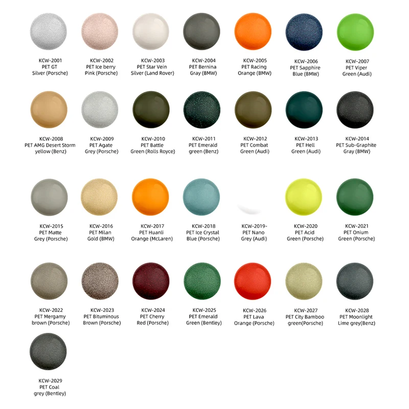 قوس قزح قزحي الألوان الثلاثية الأبعاد TPU سيارة التفاف 3 طبقة قوس قزح الكروم لامع TPU التفاف ملصقات السيارات لفة فيلم سيارة التفاف #5