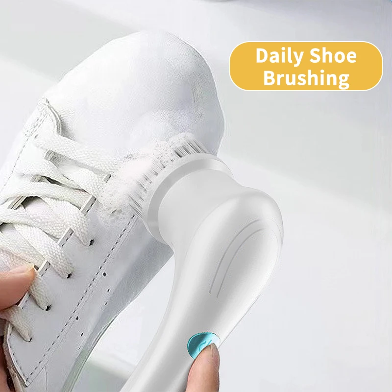 Electric Spin Cleaning Brush with 5 PCS Heads Cordless Portable Scrub Brush Handheld Scrubber Suitable for Bathroom Kitchen Tool