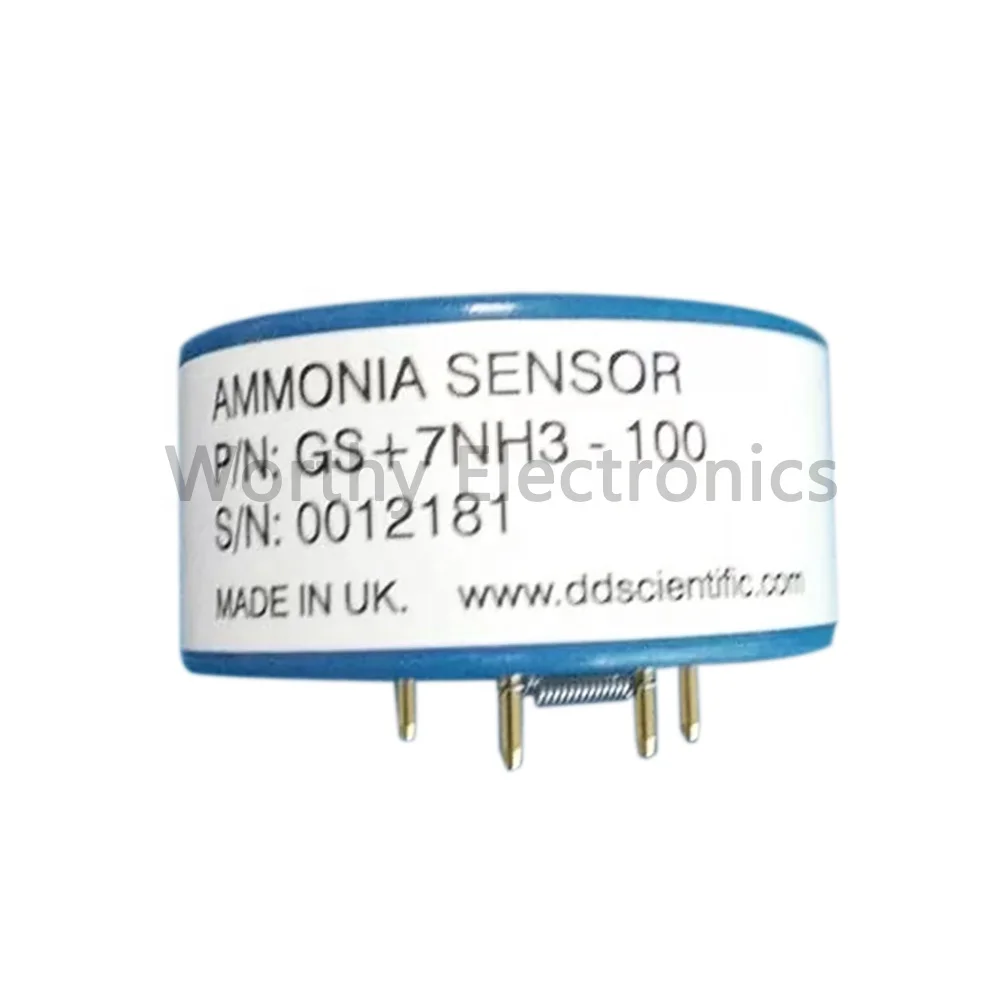 Electronic component high quality electrochemical ammonia gas sensor SIP GS+7NH3-100 sensor module