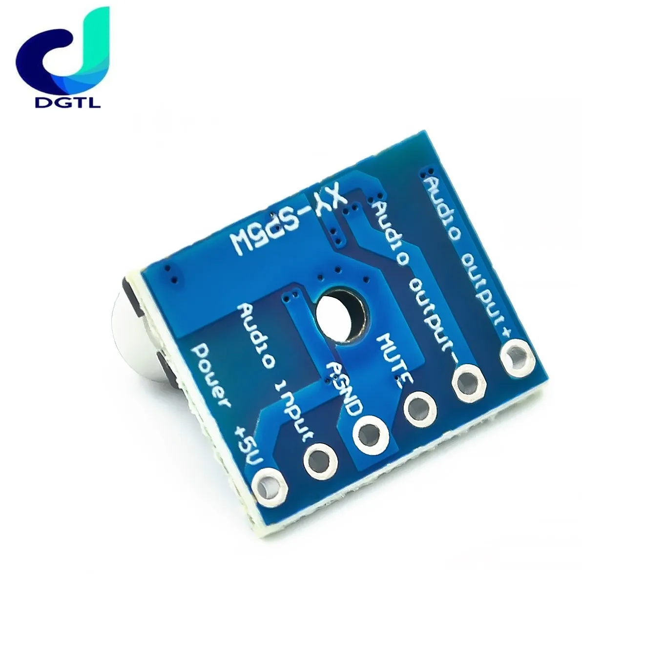 Amplifier Audio Digital 5128 Modul Amplifier Audio Mono 5W Amplifier Kelas D Catu Daya Tunggal Distorsi Rendah