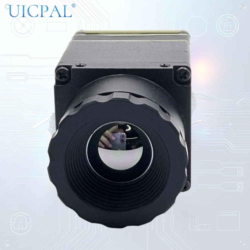 FPV UAV Infrared Thermal Imager Camera Module Dual Interface HD 50FPS Resolution 640×512 9.1MM Lens CVBS Type-C Interface OEM