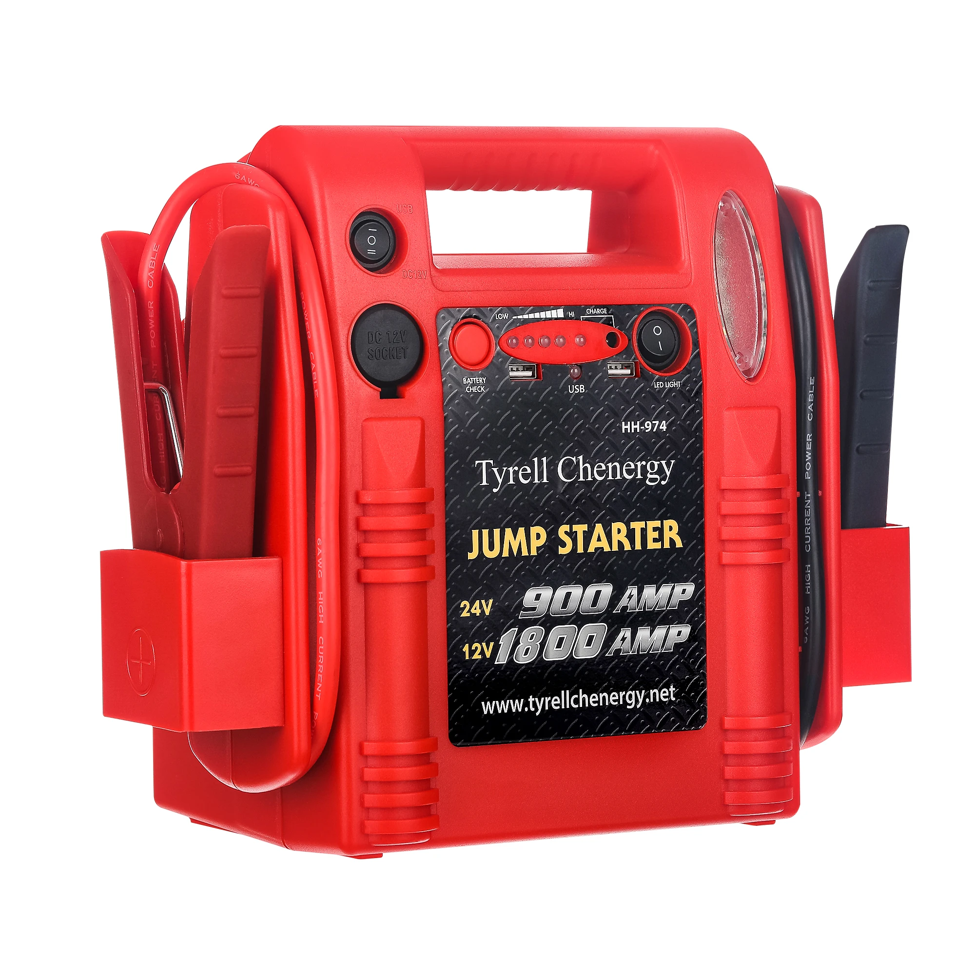 12V 24V Jump Starter 18000mAh Lead-acid Battery Booster Car Emergency Tool Jump Starter 12V Truck Starter Auto