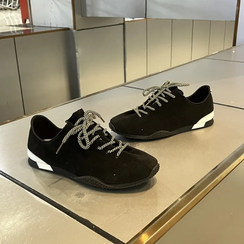 Men's Retro Casual Sneakers 39‑44, Lace‑Up Lightweight Breathable Flat Walking Shoes, Outdoor Daily Sport Non‑Slip Men Footwear