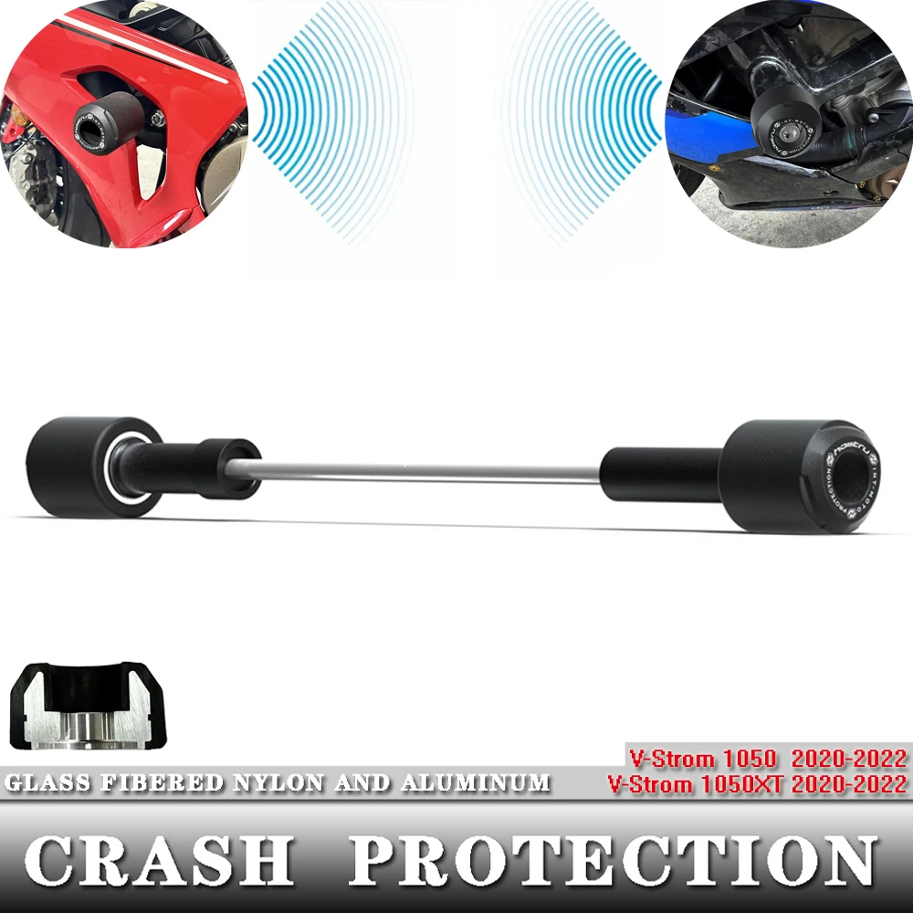 

Для Suzuki V-Strom 1050 2020-2022 + V-Strom 1050XT 2020-2022 + мотоциклетные защитные бобины, алюминий + нейлон, стекловолокно
