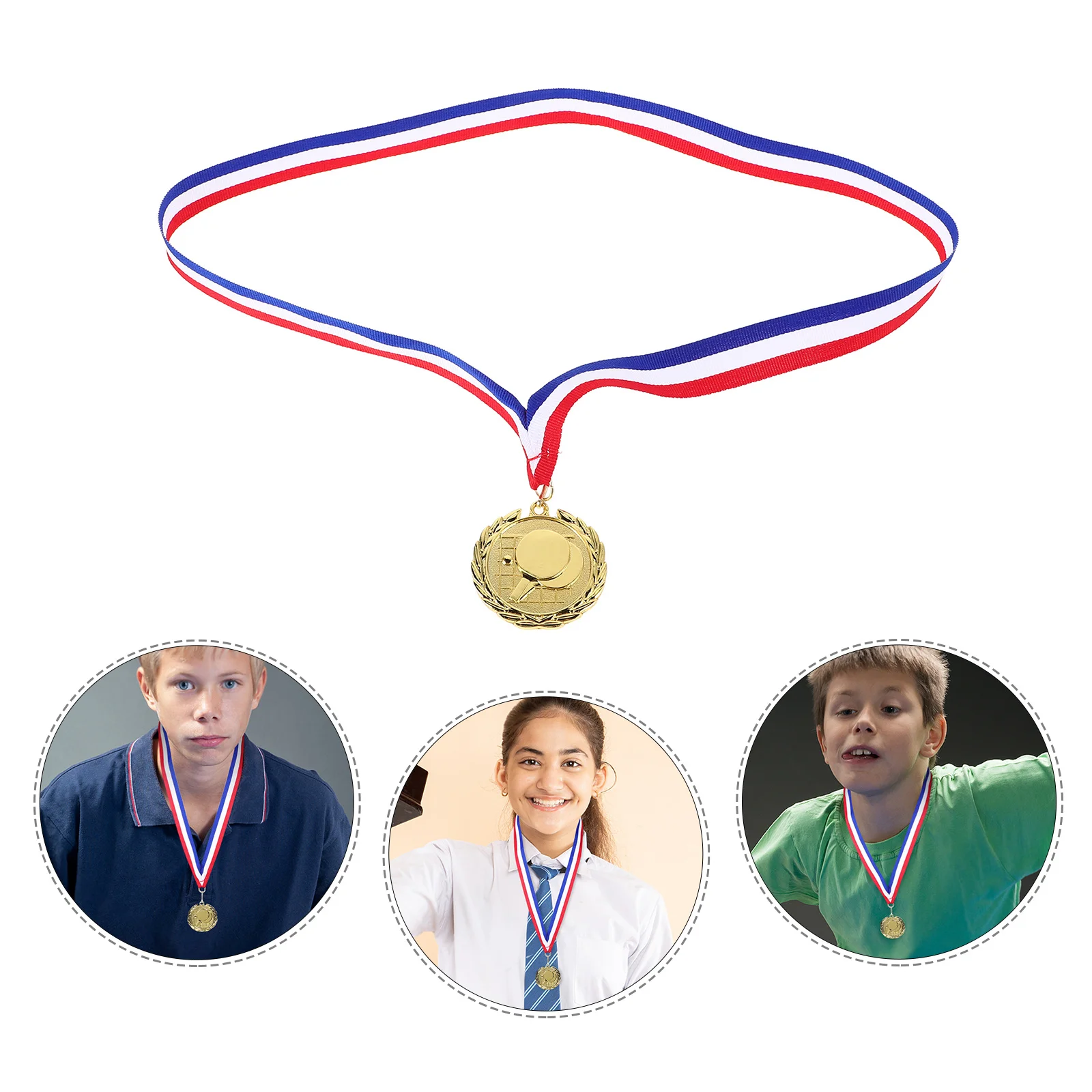 

Bulk Metal Award Medals for School Sports Events Table Tennis Competition Prize Medal Zinc Alloy Achievement Reward