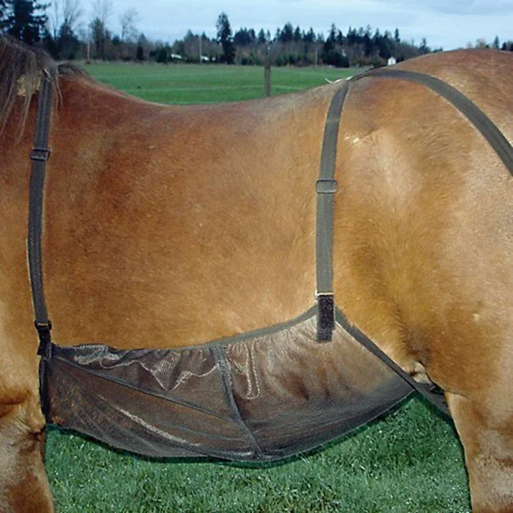 Breathable Anti-mosquito Horse Bellyband ป้องกันรอยขีดข่วน Horse Belly Protector อุปกรณ์ขี่ม้า