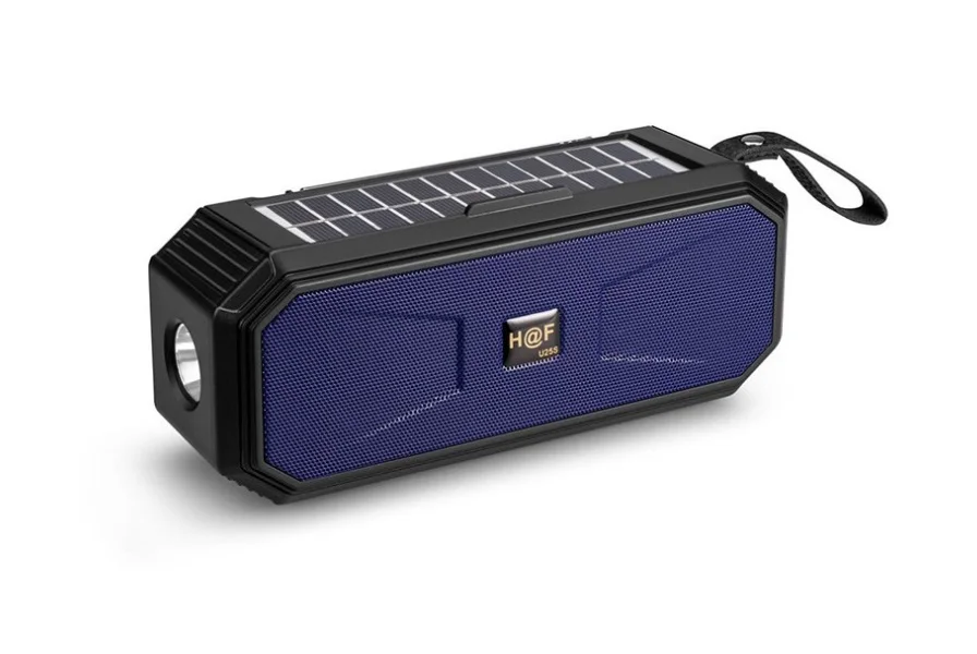 Solar Wireless Bluetooth Speaker Stereo Audio 5.1,FM Radio,TWS, Emergent Torch Light,  Outdoor & Indoor Player