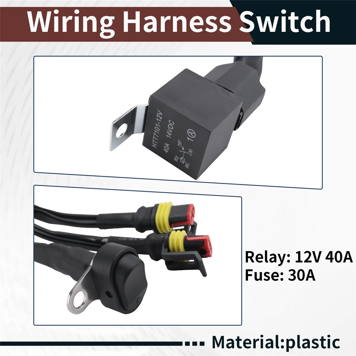 Pop Motorcycles LED Fog Light Wiring Harness Wire For BMW R1200G Super Hot R1200GS /ADV F800GS