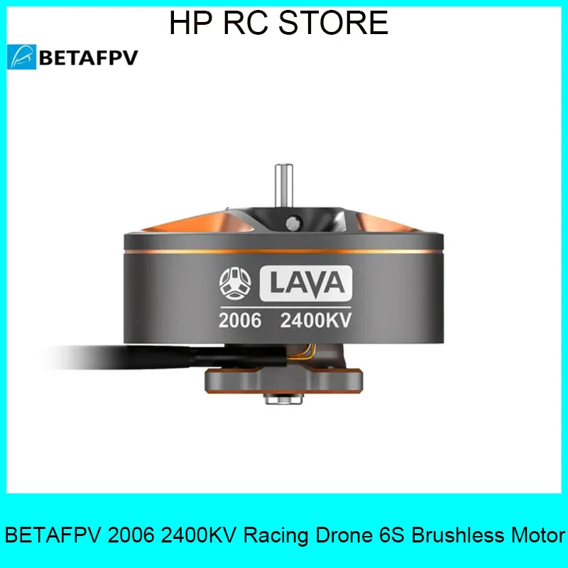 

BETAFPV 6S FPV Motor - 2006 2400KV Brushless, High Torque for 3.5" Whoop/Mini Drone DIY Accessories