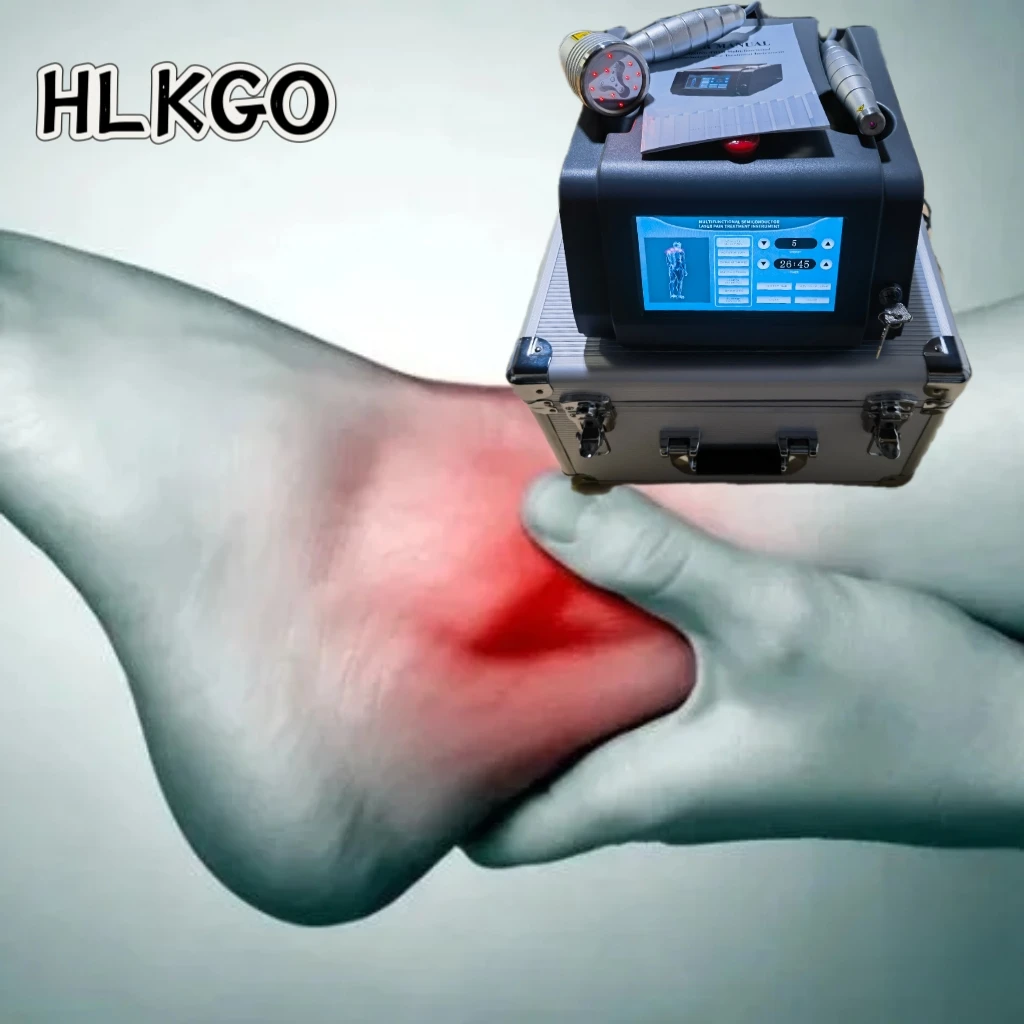 

Лазерная терапевтическая система 1055 мВт, 650 нм и 808 нм, двухволновая, для реабилитации людей и животных, 2 насадки, альтернатива TENS