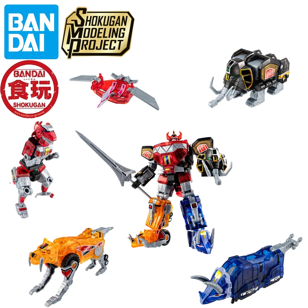 

IN STOCK Original Bandai Smp Kyouryuu Sentai Zyuranger Daizyujin Zord Clear Color Ver. Action Figures Childhood Hero Model Toys