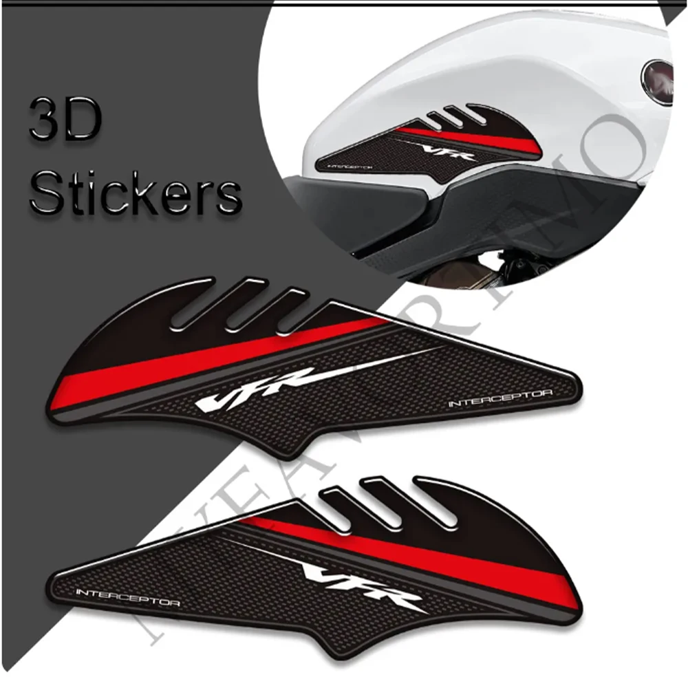 

Motorcycle For Honda VFR800 VFR 800 F X Crossrunner Interceptor Decals Stickers Gas Knee Protector Tank Pad Grips