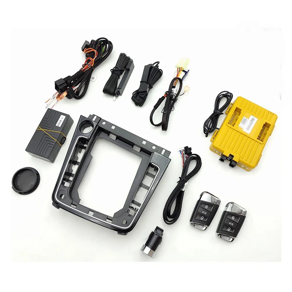 

Mobile Phone App Control Unit For GOLF 7 Year 2014-2016 Keyless Start Keyless Go Remote Start Bluetooth With Black Frame