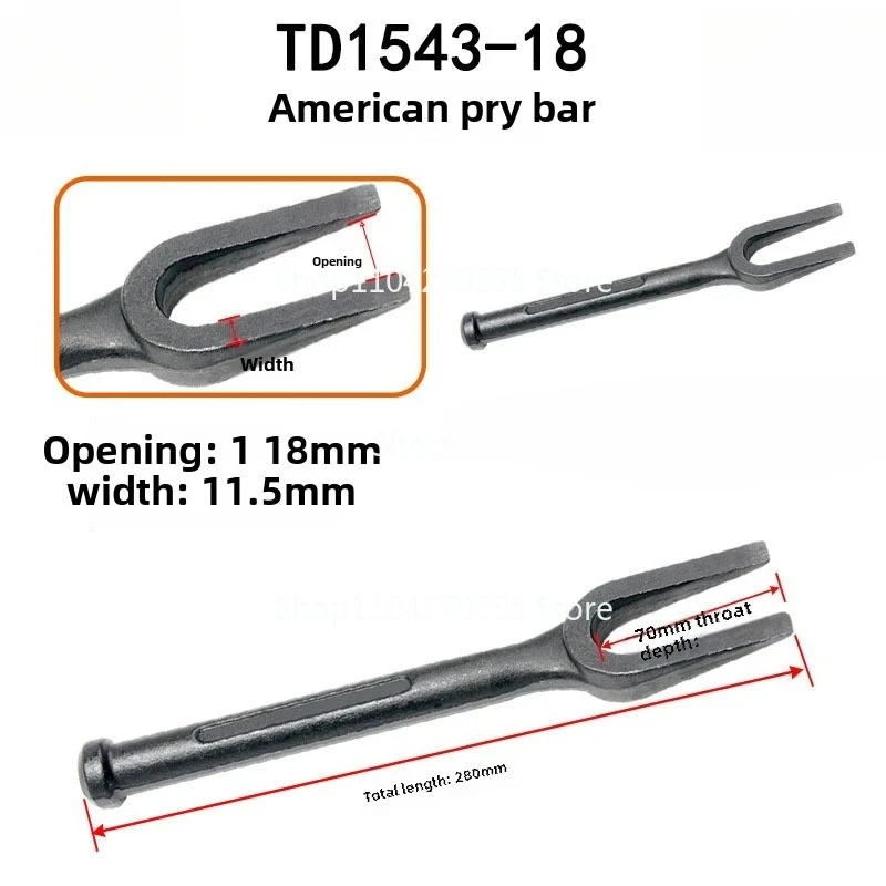 

Suitable for Fork Type Pry Bars Disassembly Tools Automotive Repair Pry Bars Heavy-duty Pry Bars