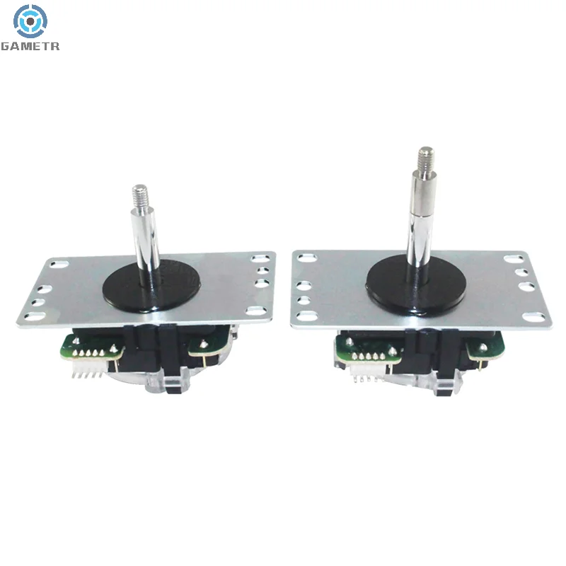 2Pcs Boxing Game Player Chrome Arcade Joystick Shaft Extender For SANWA Shimizu