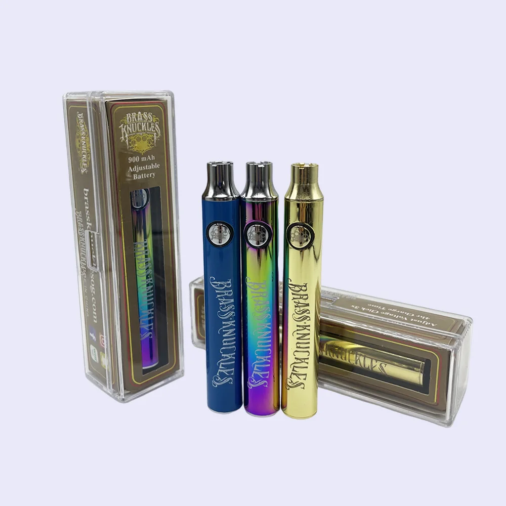 20Pcs Brass Knuckles Battery Electric Soldering Iron BK 900mAh 510 Thread Portable Welding Heating Pen with Box