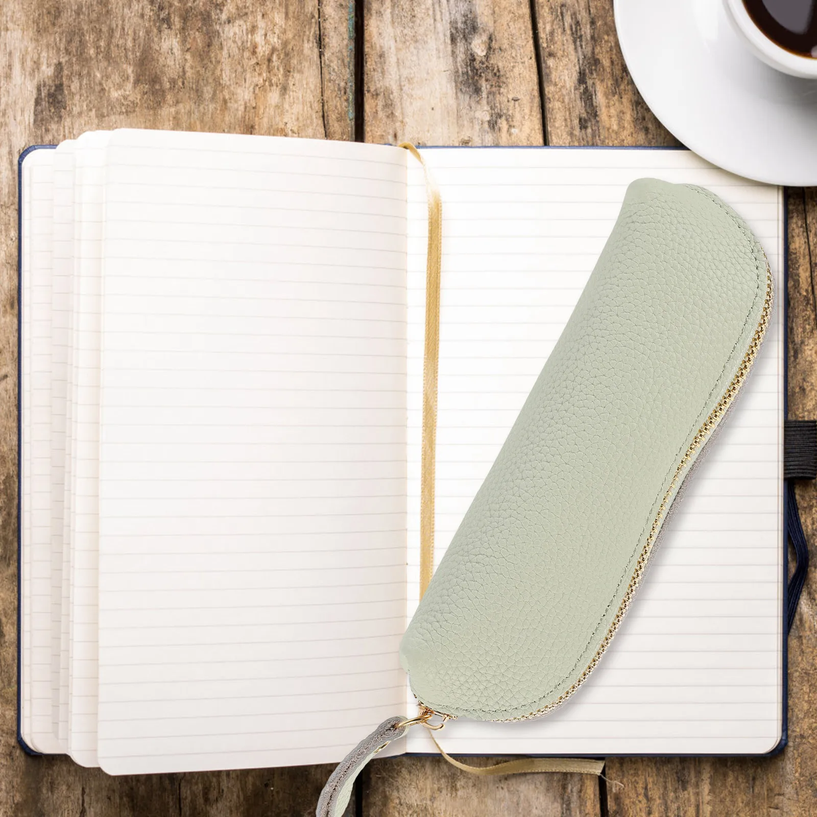 

Large Capacity Pencil Case Portable Pencil Pouch Pen Bag Slim Organizer Stationery Supplies Storage for School College