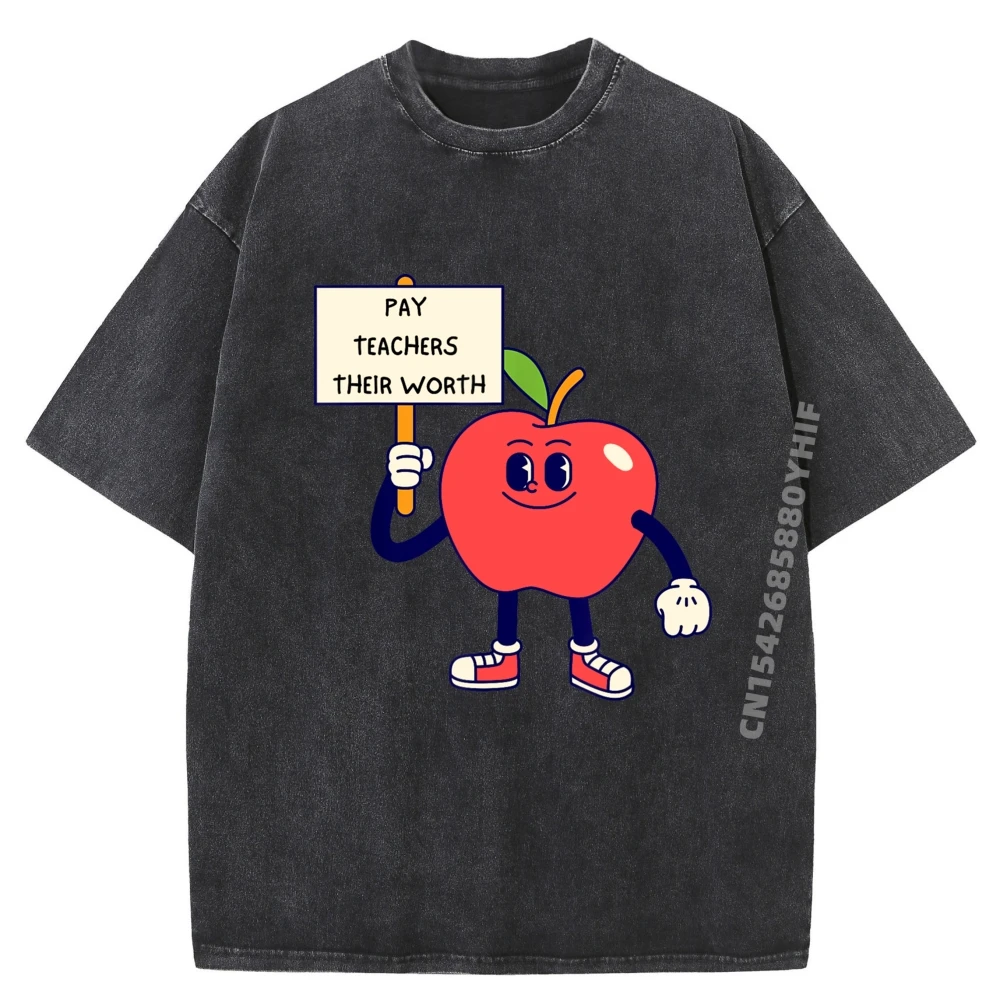 

Pay Teachers Their Worth Raise Teacher Pay Free Shippping Items Lowest Prices Luxury Brand Oversized Washed Shirt