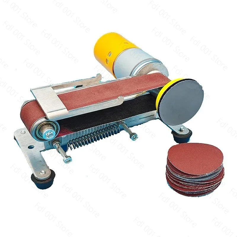 Hot Sale Mini Electric Belt Grinder Sharpener DIY Polishing Grinding Machine Cutter Edges Sharpener