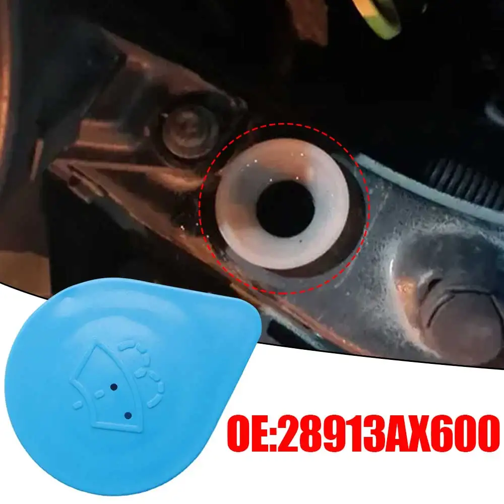 Car Windshield Wiper Washer Fluid Reservoir Cap Water Tank Bottle Lid for Nissan Micra March K12 Livina Note E11 28913AX600