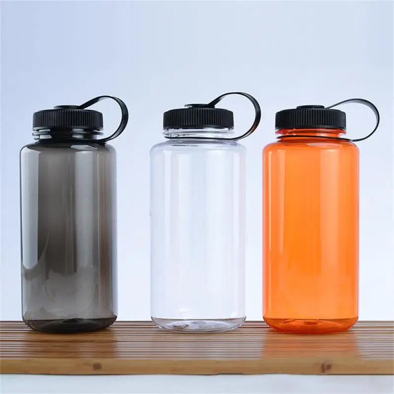 1000ml Portable Sports Wide Mouth Large Capacity Water Bottle Drink Cup Portable Mug Wear Drop-resistant Sports Bottles