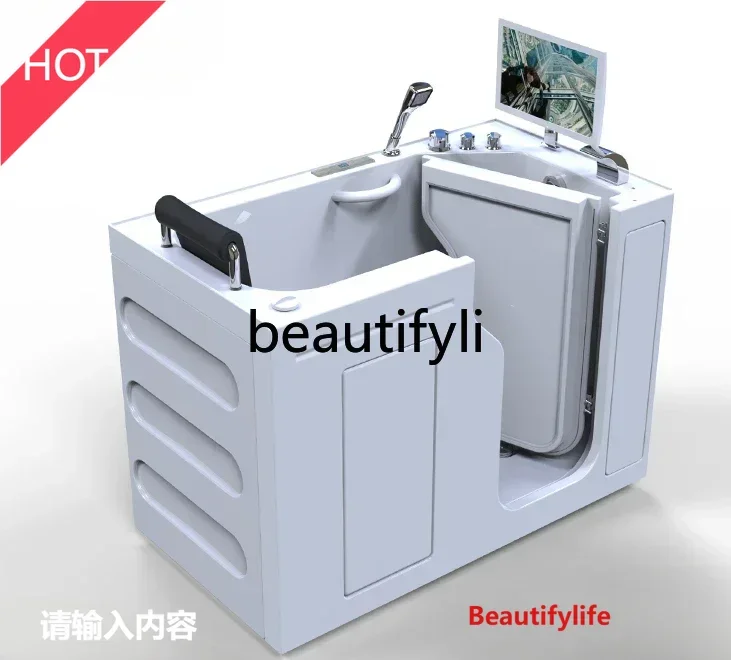 

smt03A ss Asmt14 Доступная ванна с внутренней открывающейся дверцей Акриловый термостатический сидячий Jacuzzi