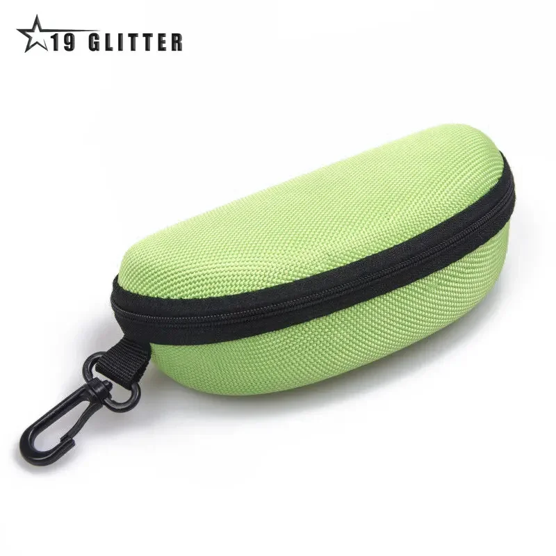 11 Màu Kính Mát Mắt Mang Theo Túi Cứng Hộp Dây Kéo Du Lịch Túi Ốp Lưng Mới