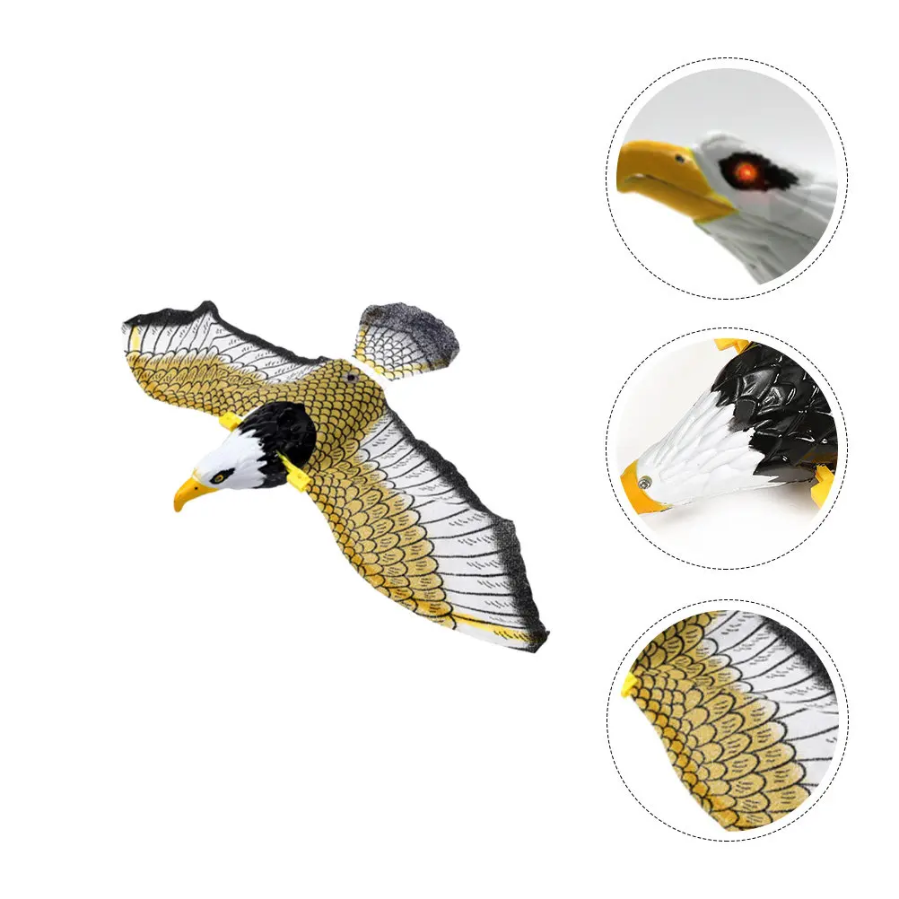 

1Pcs Electronic Flapping Wing Hanging Decoration Flying Bird Outdoor Kids Flashing Music Child Play