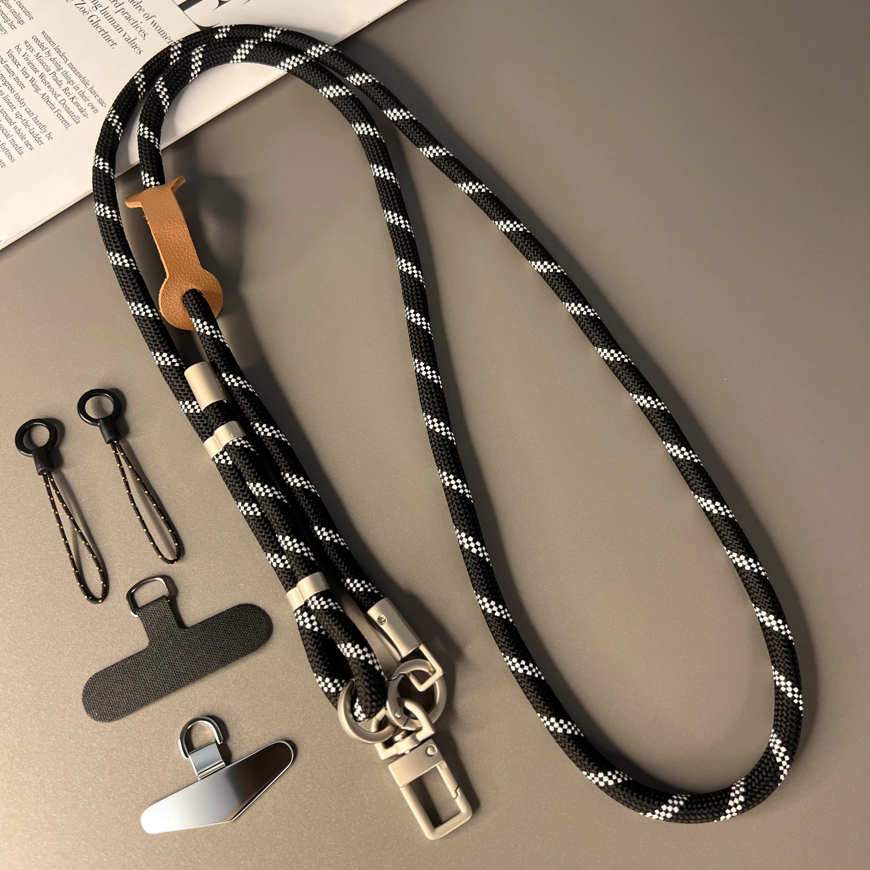 Adjustable High-End Crossbody Phone Lanyard