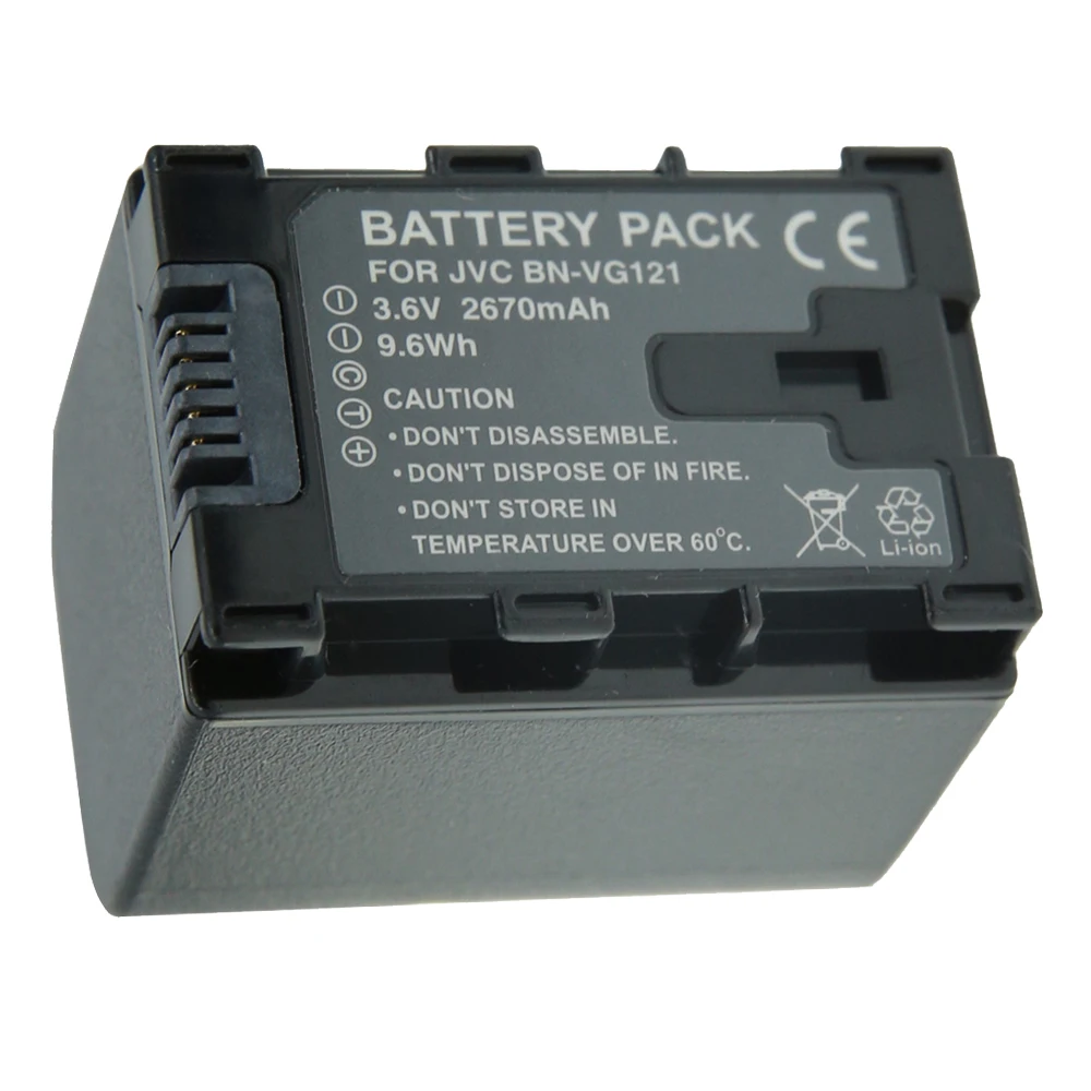 BN-VG121 VG121 BNVG121 Camera Battery for JVC GZ-HD620 GZ-HD500 GZ-HM320 GZ-HM550 GZ-HM860 GZ-HM960 GZ-HM9