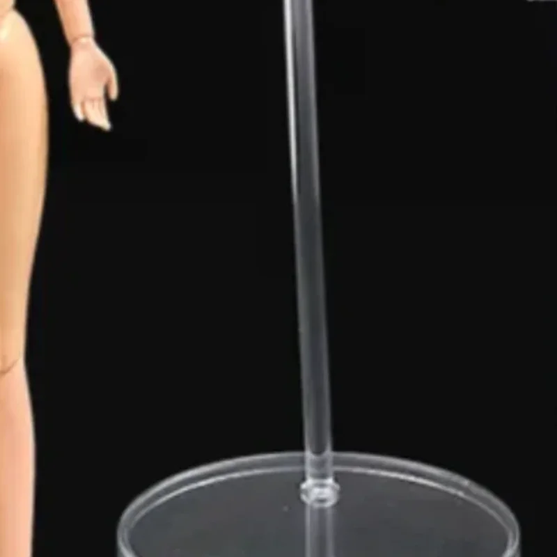 5Pcs Doll Holding Stands Dollhouse Adjust Universal Doll Display Rack Transparent Racks Mannequin Model Stand Doll Dress Support