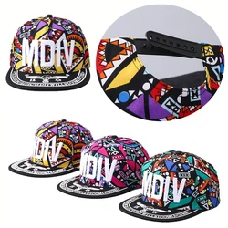 Hip Hop Cap Unisex Letter Embroidery Hip-hop Hats for Women Men Outdoor Adjustable Casual Baseball Caps Sunscreen Hat