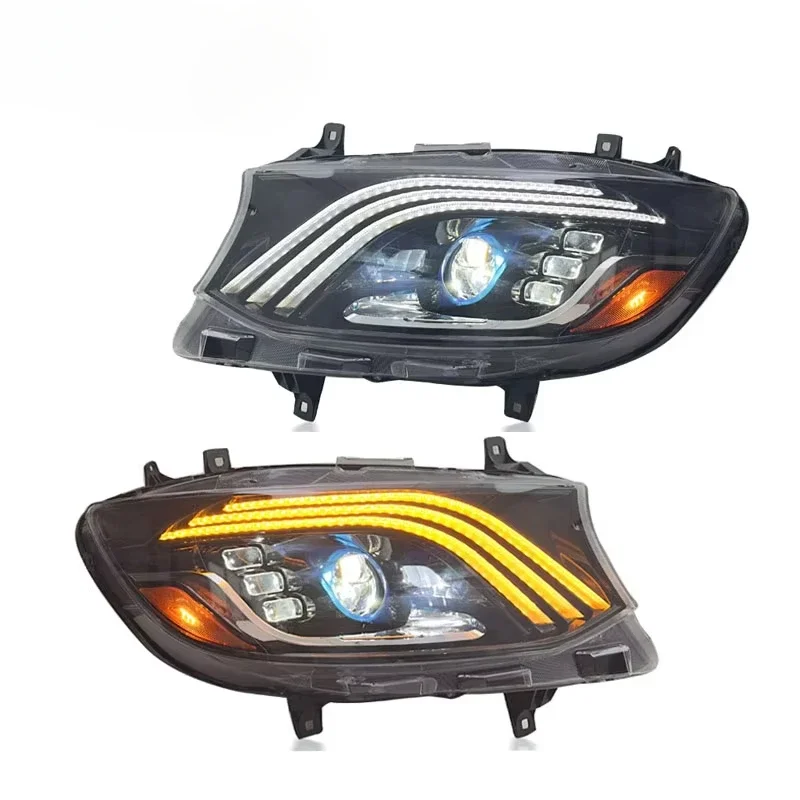 

SJC LED Headlights Upgrade for Sprinter W907 2019-up High Quality Head Lamps High Low Beam Daytime Running Light