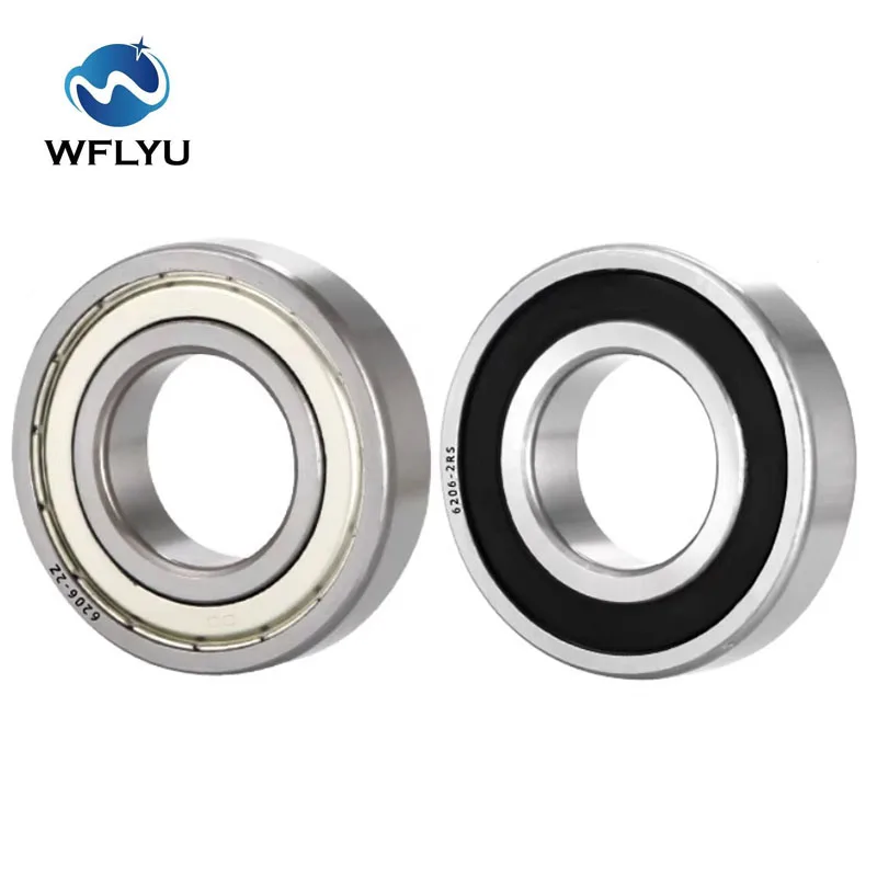 WFLYU MR63 подшипник Bearing (10PCS) 3x6x2.5 Quality High-Speed MR63-2RS Miniature Steel Ball Bearings For Fishing Castking Reel